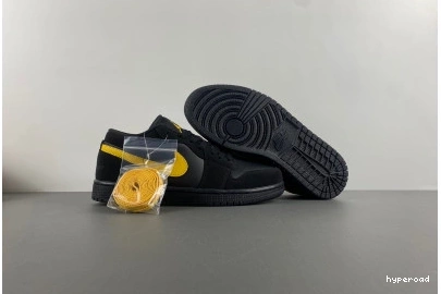 Hyperoad Jordan University 'Black Low Gold' Air 1 1029